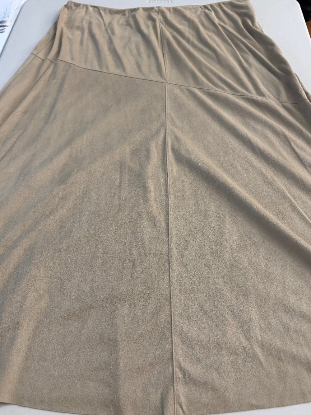 Kate Hill Woman Maxi Skirt Beige, 20W